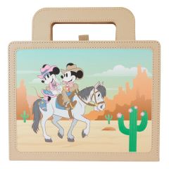 Disney by Loungefly: Western Mickey and Minnie Notebook Lunchbox Preorder