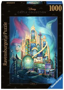 Colección Castillos de Disney: Rompecabezas de Ariel (La Sirenita) (1000 piezas)