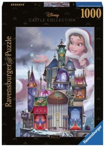 Colección Castillos de Disney: Bella (La Bella y la Bestia) Rompecabezas (1000 piezas)