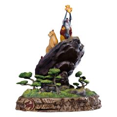 Disney: Estatua de lujo a escala artística del Rey León 1/10 (34 cm)