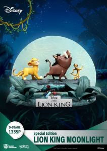 Disney : Le Roi Lion Moonlight Édition Spéciale D-Stage PVC Diorama (12 cm) Précommande