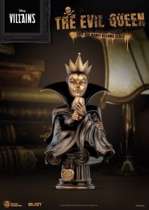 Serie de villanos de Disney: Busto de PVC de la reina malvada (16 cm) Reserva