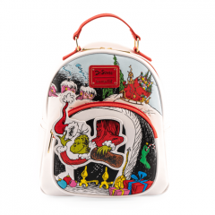 The Grinch: Chimney Thief Loungefly Mini Backpack