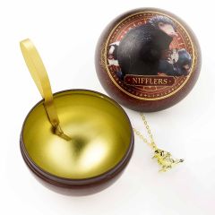 Fantastic Beasts: Niffler Themed Christmas Gift Bauble with Necklace Preorder
