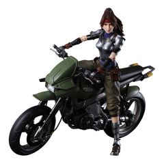Final Fantasy VII Remake: Jessie y Bike Play Arts Kai Figura de acción y vehículo