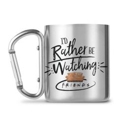 Friends: Rather Be Watching Carabiner Mug