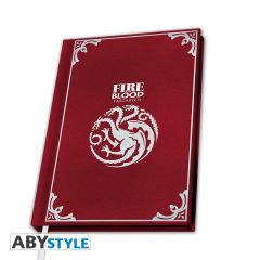 Game of Thrones : Précommande du carnet Targaryen Premium A5