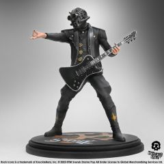 Ghost: Nameless Ghoul II Rock Iconz Statue 1/9 (Black Guitar) (22cm)