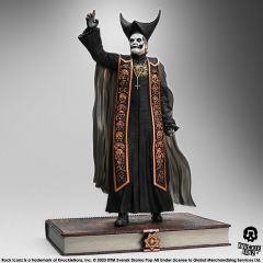 Ghost Rock Iconz: Papa Emeritus IV (Black Robes) 1/9 Statue (22cm)