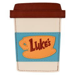 Loungefly Gilmore Girls: Tarjetero para taza de café Luke's Diner