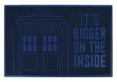 Doctor Who: It's Bigger On The Inside TARDIS Rubber Doormat