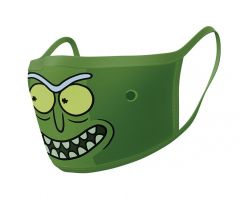 Rick and Morty: Pickle Rick Face Mask (Pack of 2)