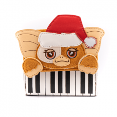 Gremlins: Gizmo Holiday Keyboard Loungefly Zip Around Purse