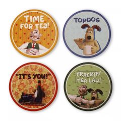 Wallace and Gromit: Ceramic Coaster Set