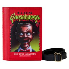 Loungefly Goosebumps: Slappy Book Cover Crossbody Bag