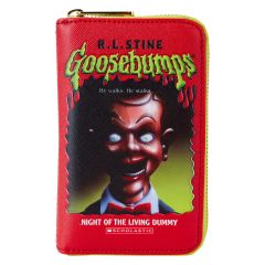 Loungefly Goosebumps: Book Cover Zip Around Wallet