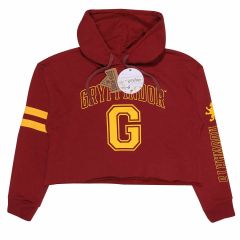 Harry Potter: College Style Gryffindor Cropped Hoodie