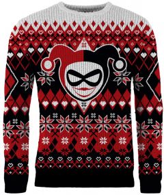 Harley Quinn: Happy Harley-Days Ugly Christmas Sweater/Jumper
