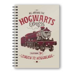 Harry Potter: Alle an Bord des Hogwarts Express-Notizbuchs mit 3D-Effekt