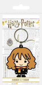 Harry Potter : Porte-clés en caoutchouc Chibi Hermione (6 cm)