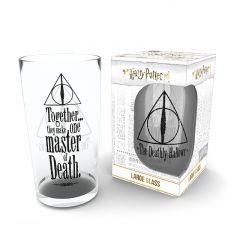 Harry Potter: Deathly Hallows 400ml Glass