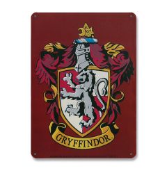 Harry Potter: Cartel de chapa de Gryffindor (15 x 21 cm) Reserva