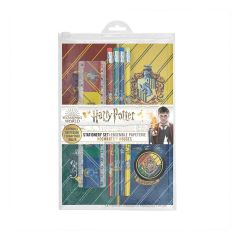 Harry Potter : ensemble de papeterie 6 pièces des maisons de Poudlard, précommande