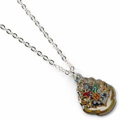 Harry Potter: Hogwarts Pendant & Necklace (Silver Plated) Preorder