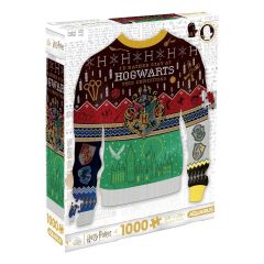 Harry Potter: Hogwarts Ugly Christmas Sweater Jigsaw Puzzle (1000 pieces) Preorder