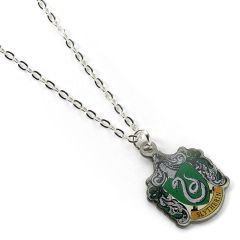 Harry Potter: Slytherin Pendant & Necklace (Silver Plated) Preorder