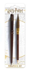 Harry Potter: Wand & Broom 2-Piece Stationery Set Preorder