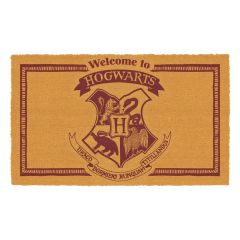 Harry Potter : Paillasson Bienvenue à Poudlard (40 cm x 60 cm) Précommande