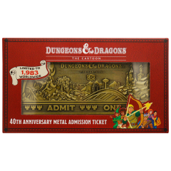 Dungeons & Dragons: The Cartoon 40th Anniversary Rollercoaster Ticket Preorder