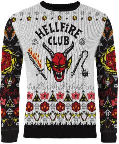Stranger Things: Hellfire Club Ugly Christmas Sweater