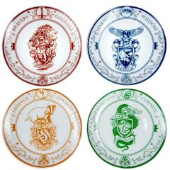 Harry Potter: "Accio Meal Time" Hogwarts House Plate Set