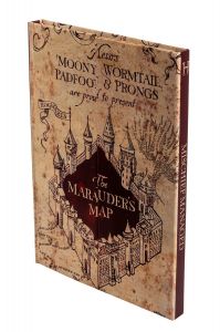 Harry Potter: Plot Your Path Marauder's Map A5 Notebook