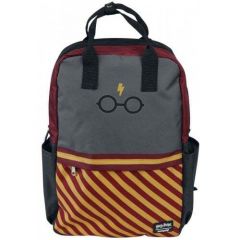 Loungefly Harry Potter: Glasses & Griffindor Stripes Backpack Preorder