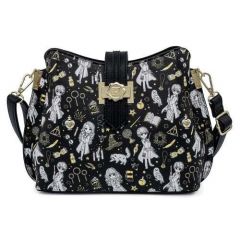 Loungefly Harry Potter: Magical Elements All Over Print Crossbody Bag Preorder