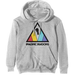 Imagine Dragons: Triangle Logo - Off White Pullover Hoodie