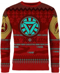 Iron Man: "I Love Christmas 3000" Ugly Christmas Sweater/Jumper
