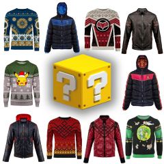 Mystery Jacket and Ugly Christmas Sweater/Jumper Bundle