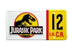 Jurassic Park: Dennis Nedry License Plate Replica