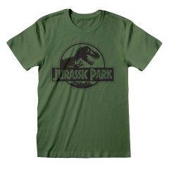 Jurassic Park: Logo Green T-Shirt