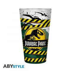 Jurassic Park: Gevaar Hoogspanning 400 ml glas