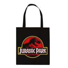 Jurassic Park: Baumwoll-Einkaufstasche mit Logo