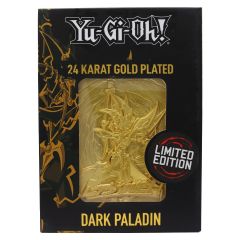 Yu-Gi-Oh!: Dark Paladin Limited Edition 24K Gold Plated Metal Card