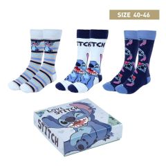 Lilo & Stitch: Love Stitch-sokken, 3-pack (40-46)