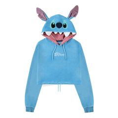 Lilo & Stitch: Stitch Cropped Hooded Sweater
