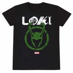 Loki: seizoen 2 T-shirt met Distressed logo