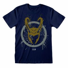 Loki S2: T-shirt met spetterslogo
